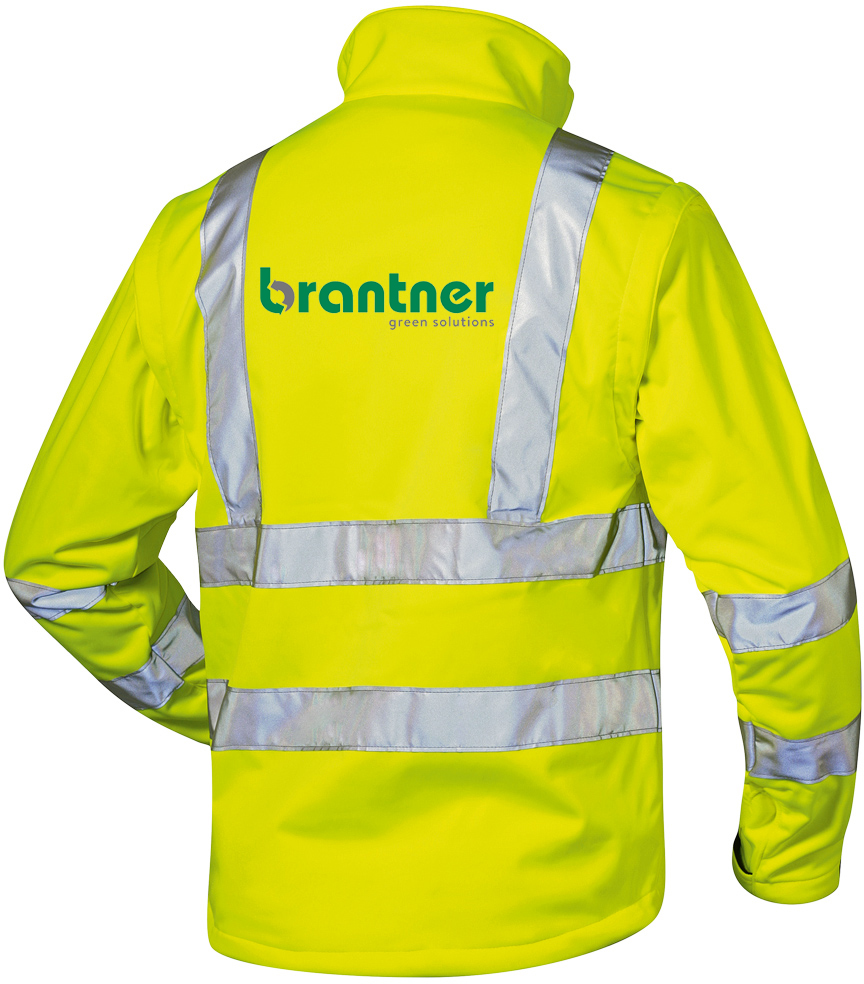 Elysee® Warnschutz Softshell Jacke LOGAN 22702 EN ISO 20471/Kl.3 BRANTNER